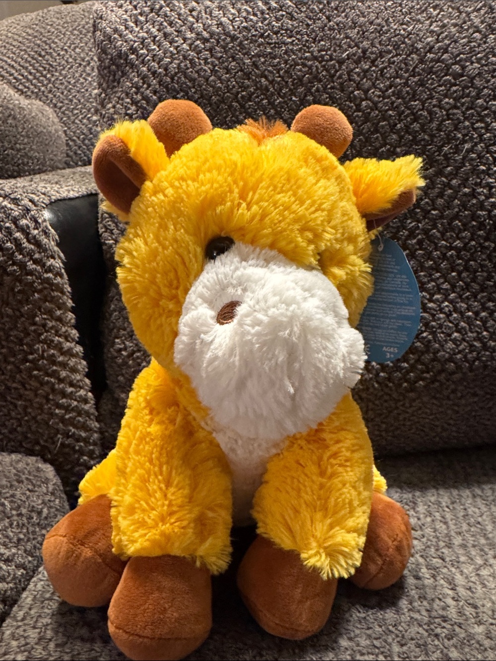 Yellow Plush Giraffe Stuffed Animal - Soft Kids Toy